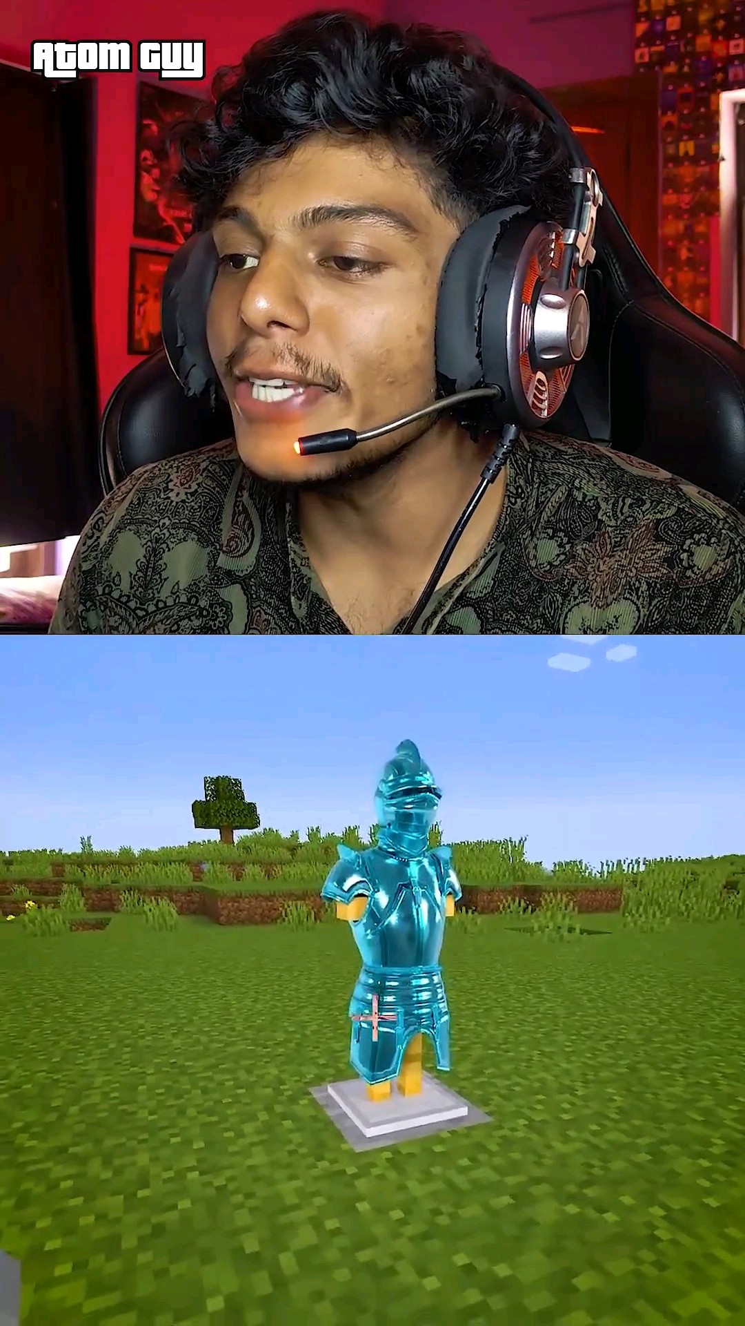 Minecraft ലെ Realistic armour 😂 | #shorts #minecraft #mrzthoppi #funny #comedy #games #gta – YouTube
