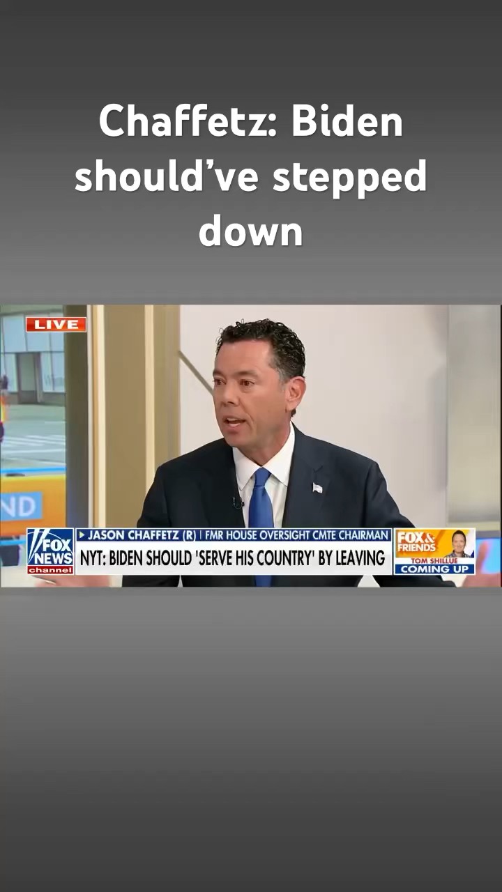 Jason Chaffetz says ‘Joe’s has this problem for a long time’ #shorts – YouTube