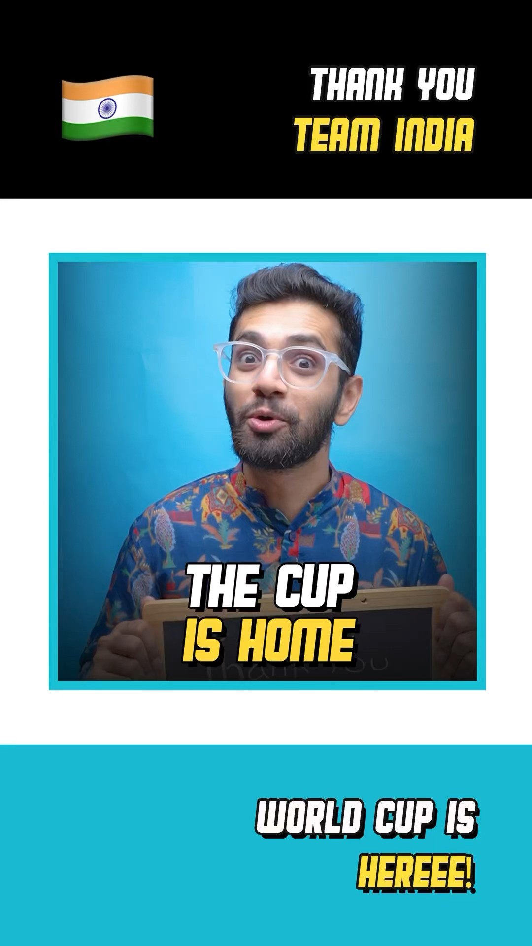 World Cup is Home 🇮🇳😭 #shorts #t20worldcup – YouTube