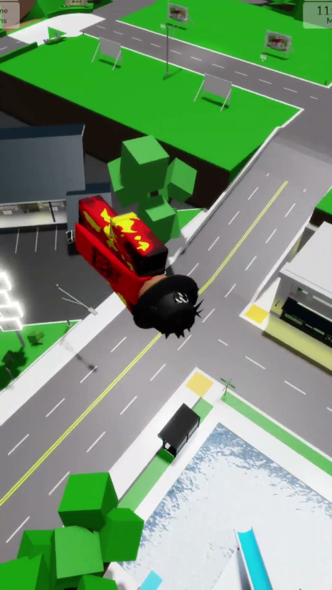 I went flying 😱👀 #shorts #roblox – YouTube