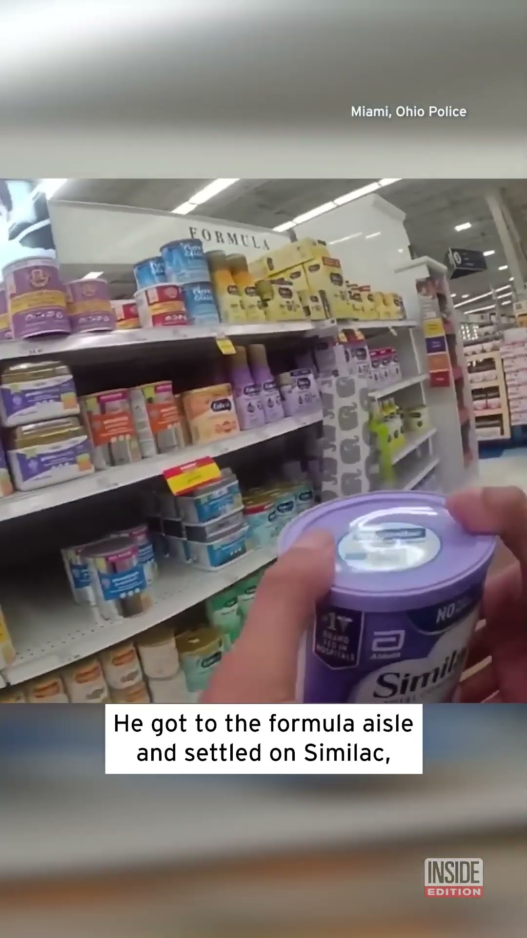 Officer Buys Baby Formula for New Mom #shorts – YouTube