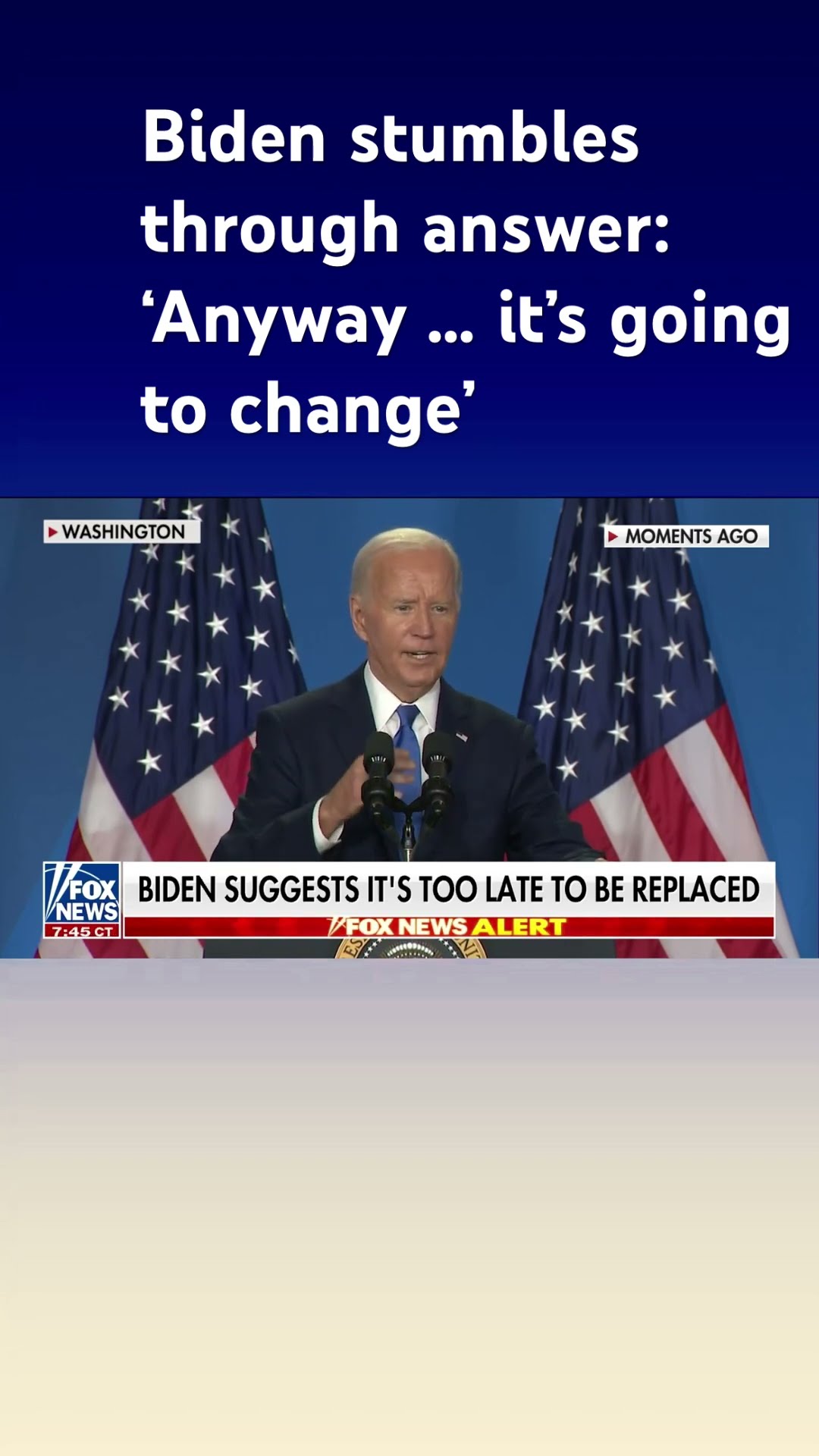 Biden gaffes through press conference #shorts – YouTube