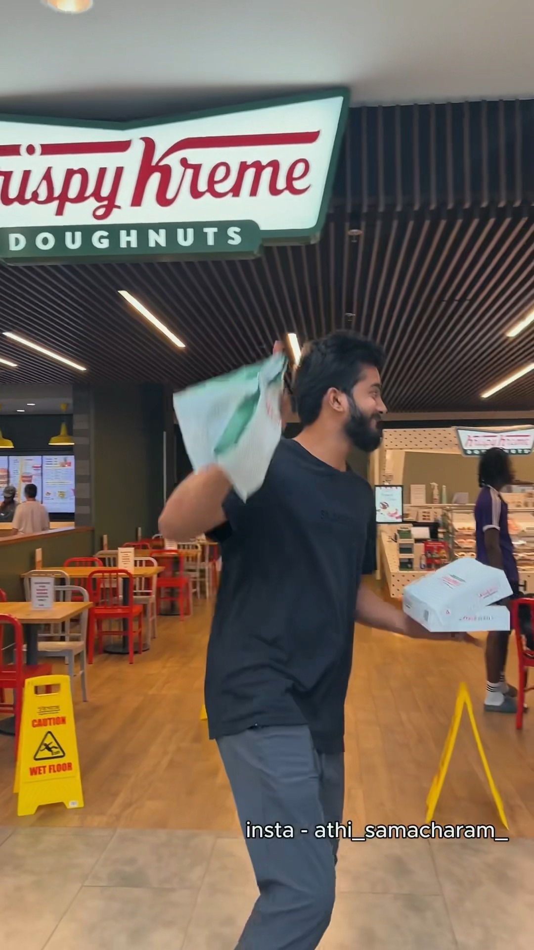 Free Gha Vasthe Ah Kick Eh Verappa 🤣 | #shorts #foodshorts #food #krispykreme #doughnut #doughnuts – YouTube