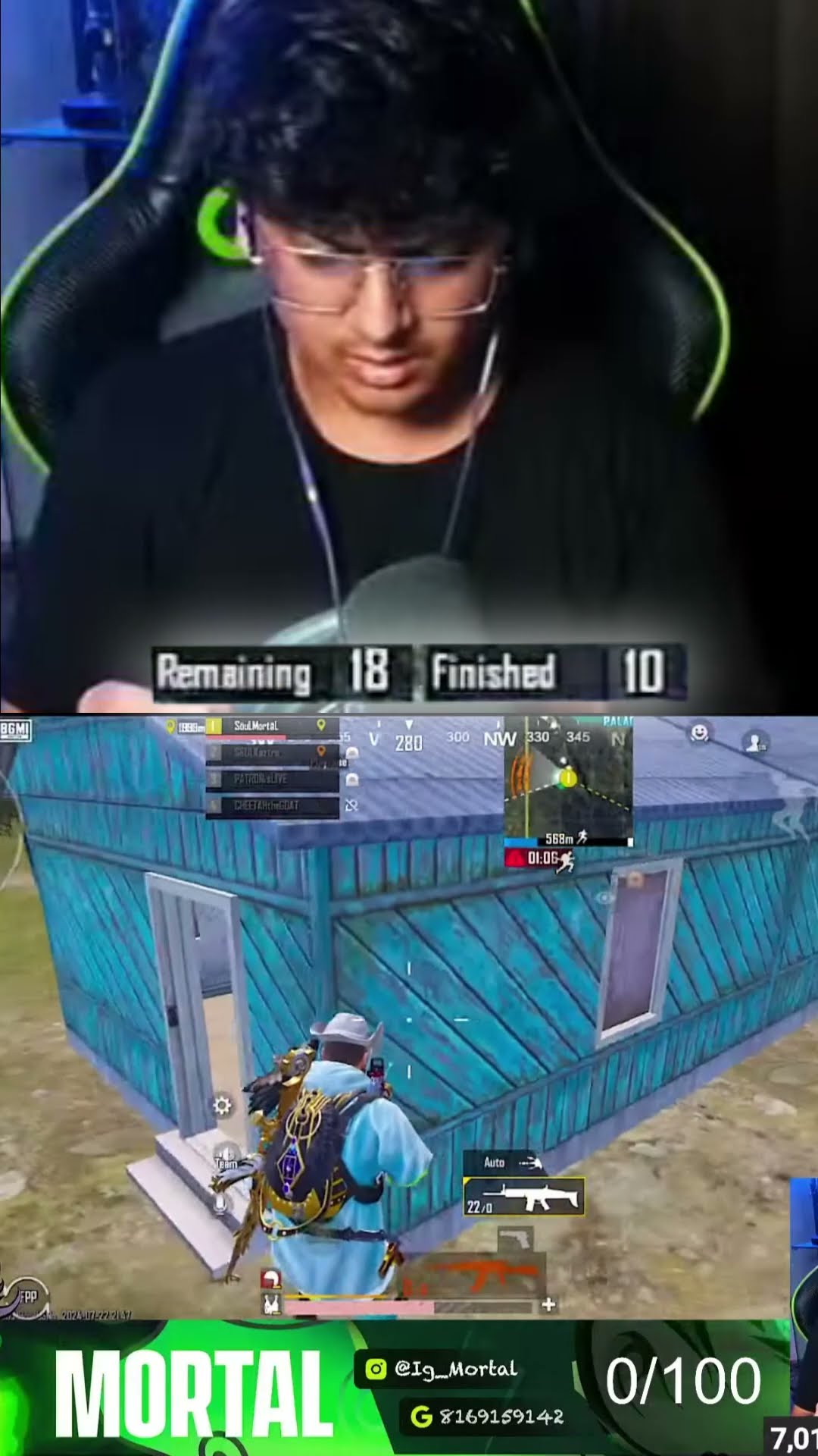 1V3 Clutch by MortaL 🔥 #shorts – YouTube