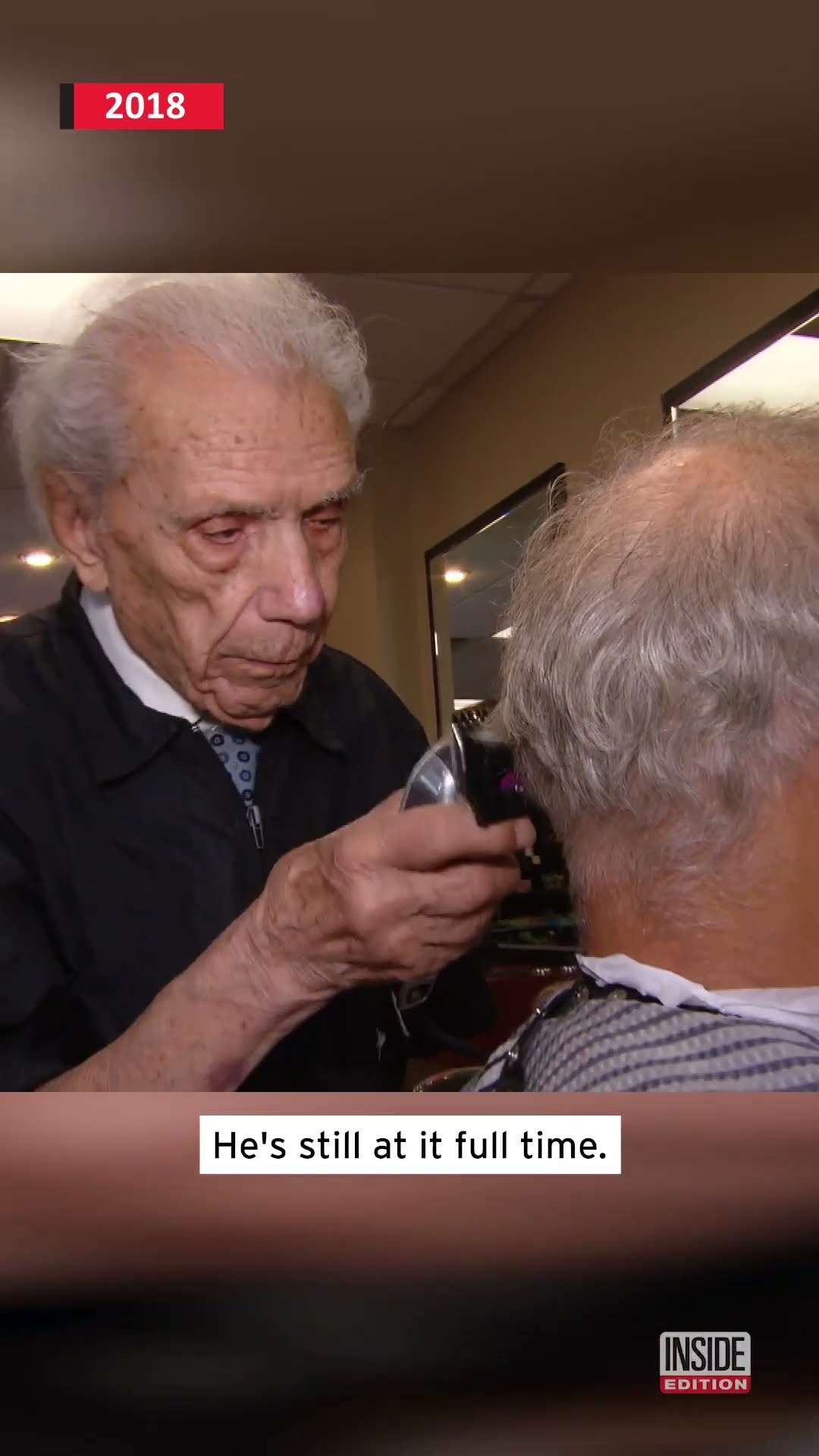 107-Year-Old Was Still Working as Barber #shorts – YouTube