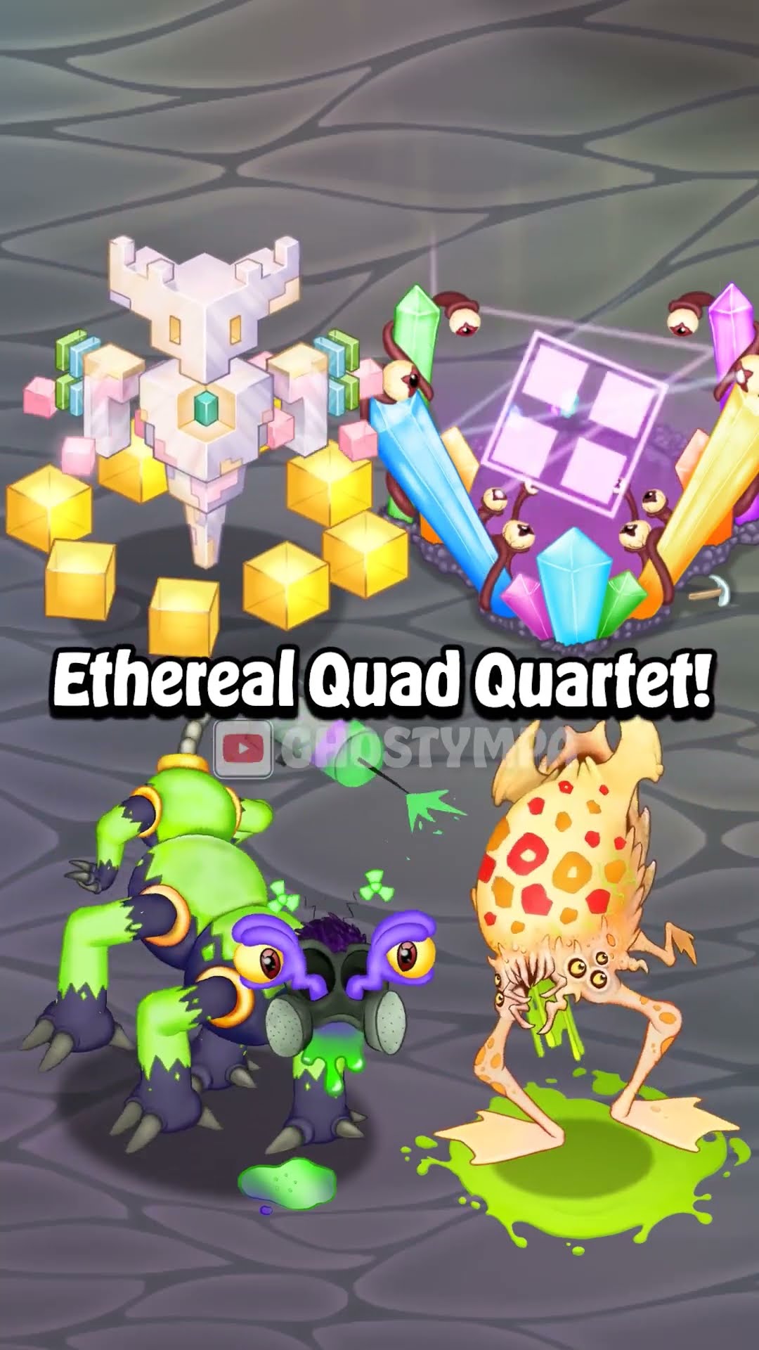 My Singing Monsters – Ethereal Workshop Quad Quartet #shorts #mysingingmonsters  #animation #msm – YouTube