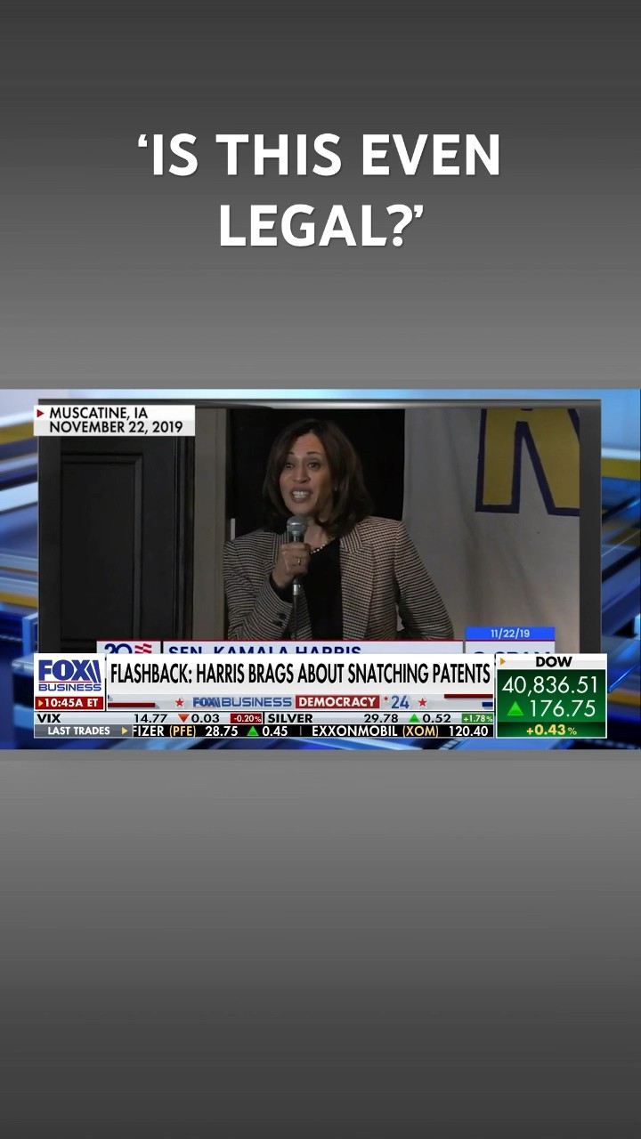 Video goes viral of Kamala Harris vowing to ‘snatch’ R&D patents #shorts – YouTube