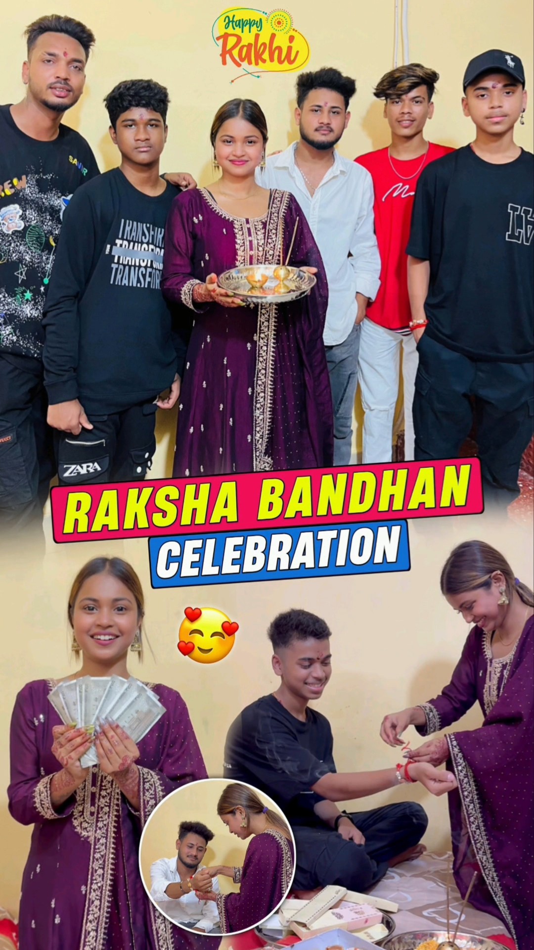 Raksha Bandhan Celebration 😍 #shorts #rakshabandhan #sonadey #minivlogs – YouTube