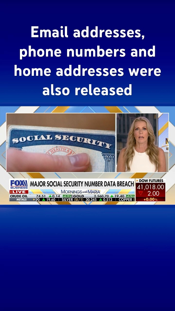 Americans’ social security numbers are in jeopardy after massive data breach #shorts – YouTube