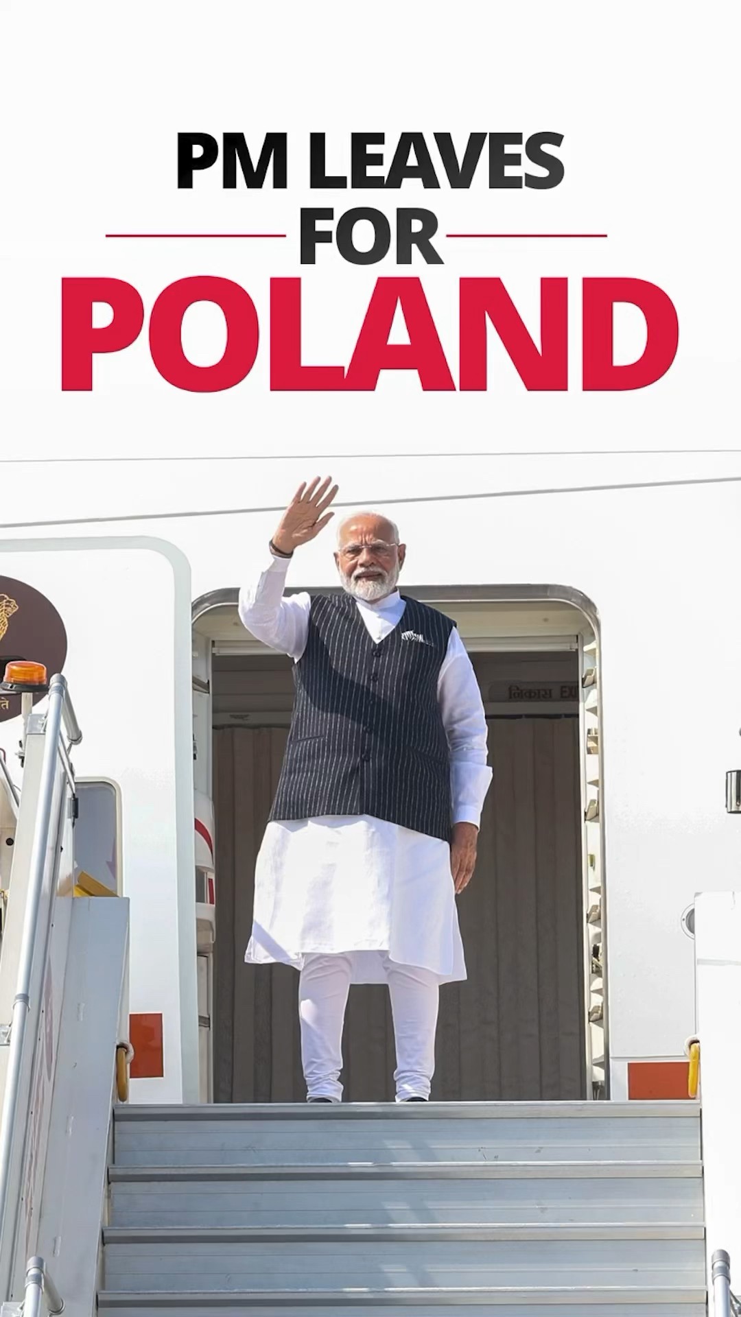 PM Modi emplanes for Warsaw, Poland | #shorts – YouTube