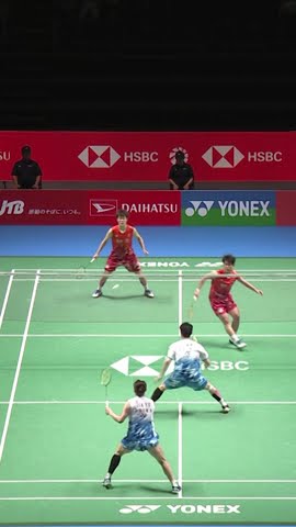 Impressive rally #shorts #badminton #BWF – YouTube