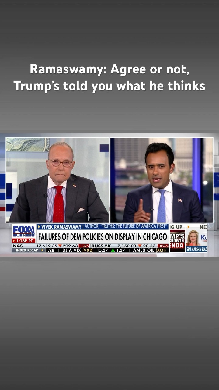 Ramaswamy challenges media to hold Harris to same standard as Trump #shorts – YouTube