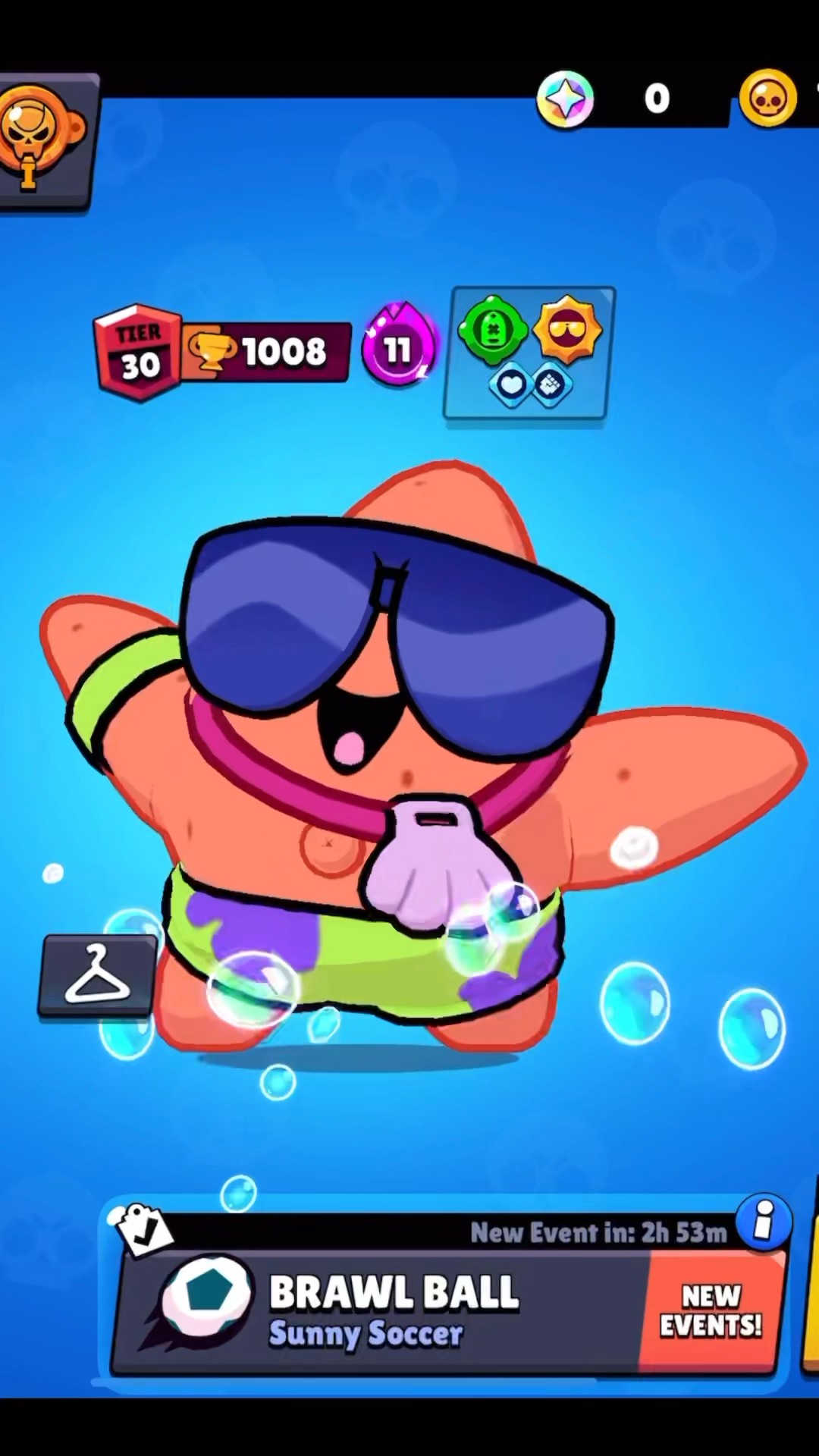 Buzz Patrick🌟💦 Brawl Stars Sneak Peeks #shorts #brawlstars #spongebob #buzzpatrick – YouTube