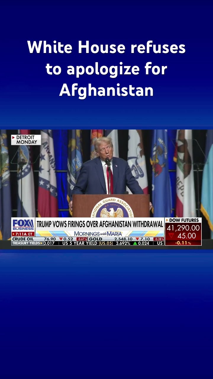 Trump vows firings over Afghanistan withdrawal #shorts – YouTube