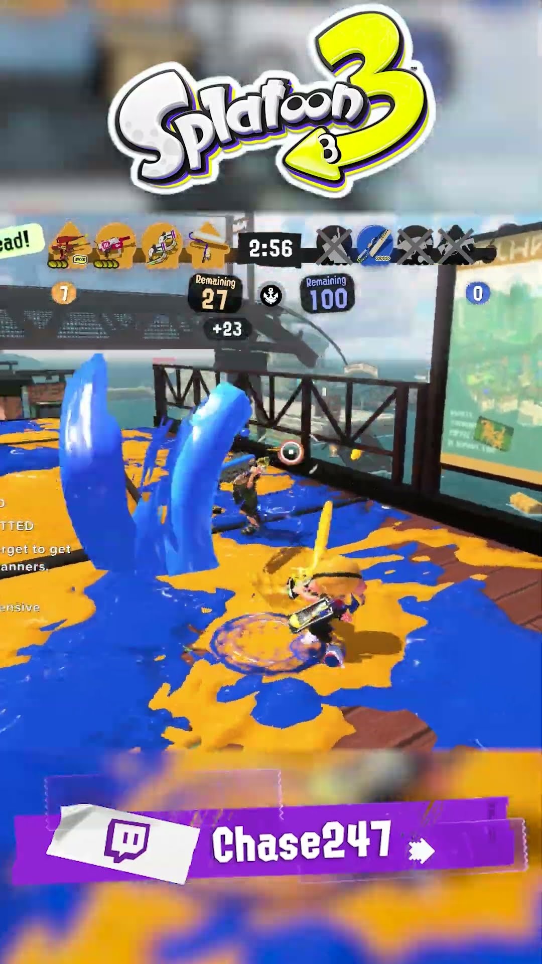 DISGUSTING 10 Kill Streak in Splatoon 3 #shorts – YouTube