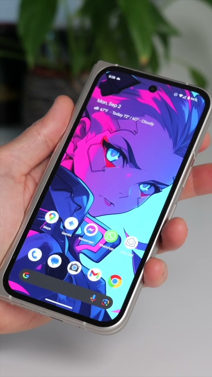 Pixel 9 Pro Fold Review (in 60 seconds) #shorts – YouTube