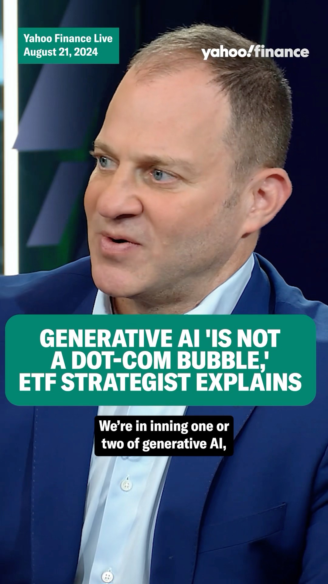 Generative AI ‘is not a dot-com bubble,’ ETF strategist explains #shorts – YouTube