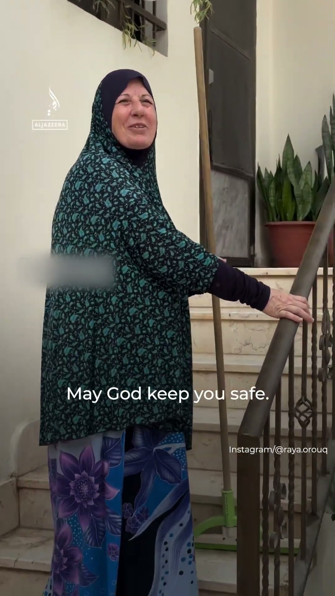 Palestinian woman sweeps rubble after Israeli raid | AJ #shorts – YouTube