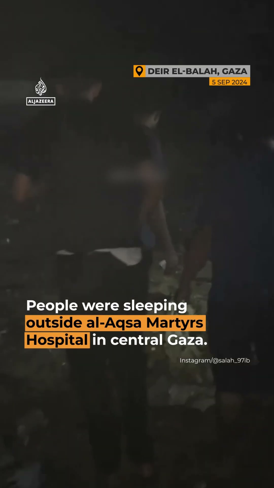 Israeli military attacks displacement camp outside Gaza hospital | AJ #shorts – YouTube