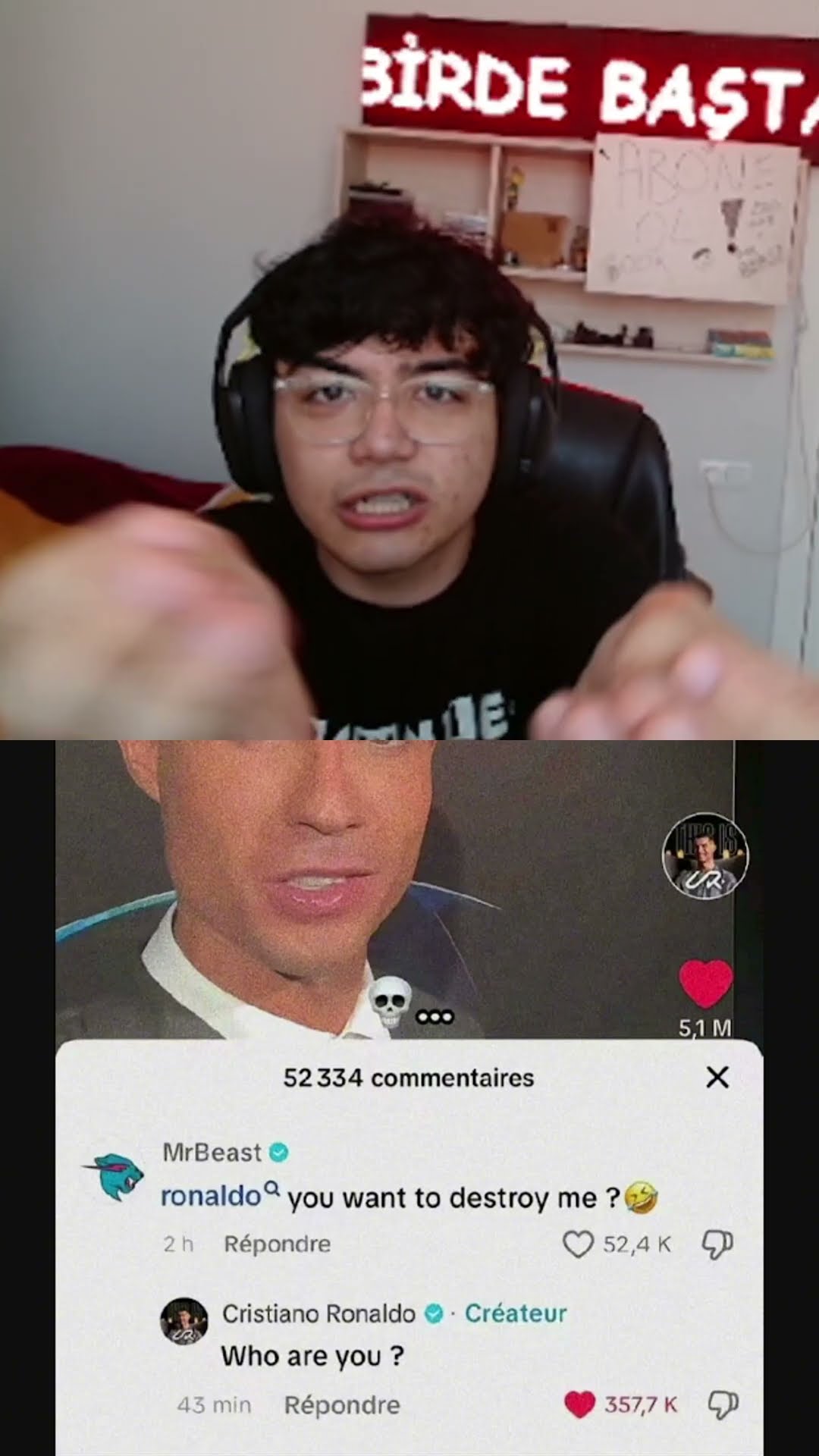 RONALDO VS MRBEAST? #shorts – YouTube