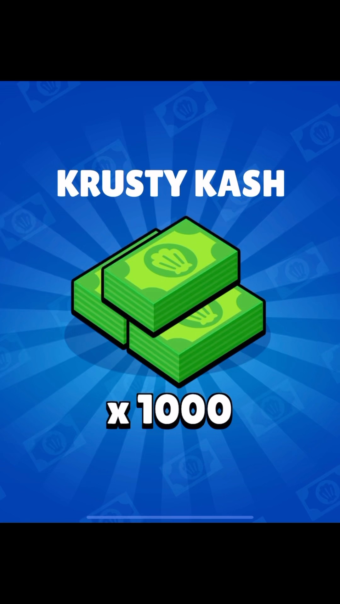 FREE KRUSTY KASH🎉Brawl Stars #shorts #brawlstars #spongebob #brawlstarsgiveaway #giftedbysupercell – YouTube