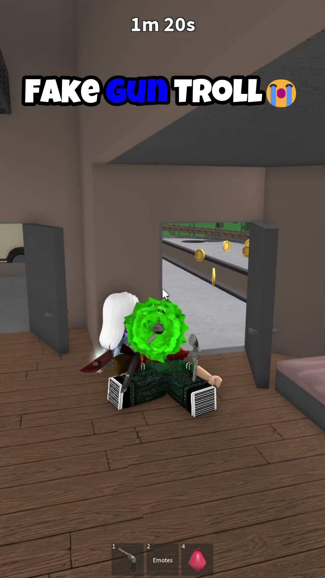 FAKE GUN TROLLING IN MM2 🔫🤣 #mm2 #roblox #robloxshorts #shorts – YouTube