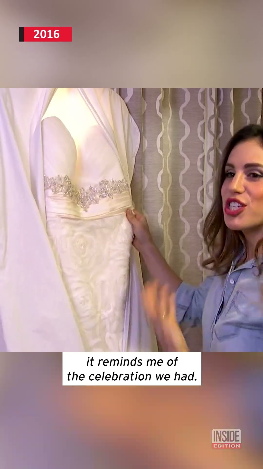 Woman Couldn't Stop Wearing Her Wedding Gown #shorts – YouTube