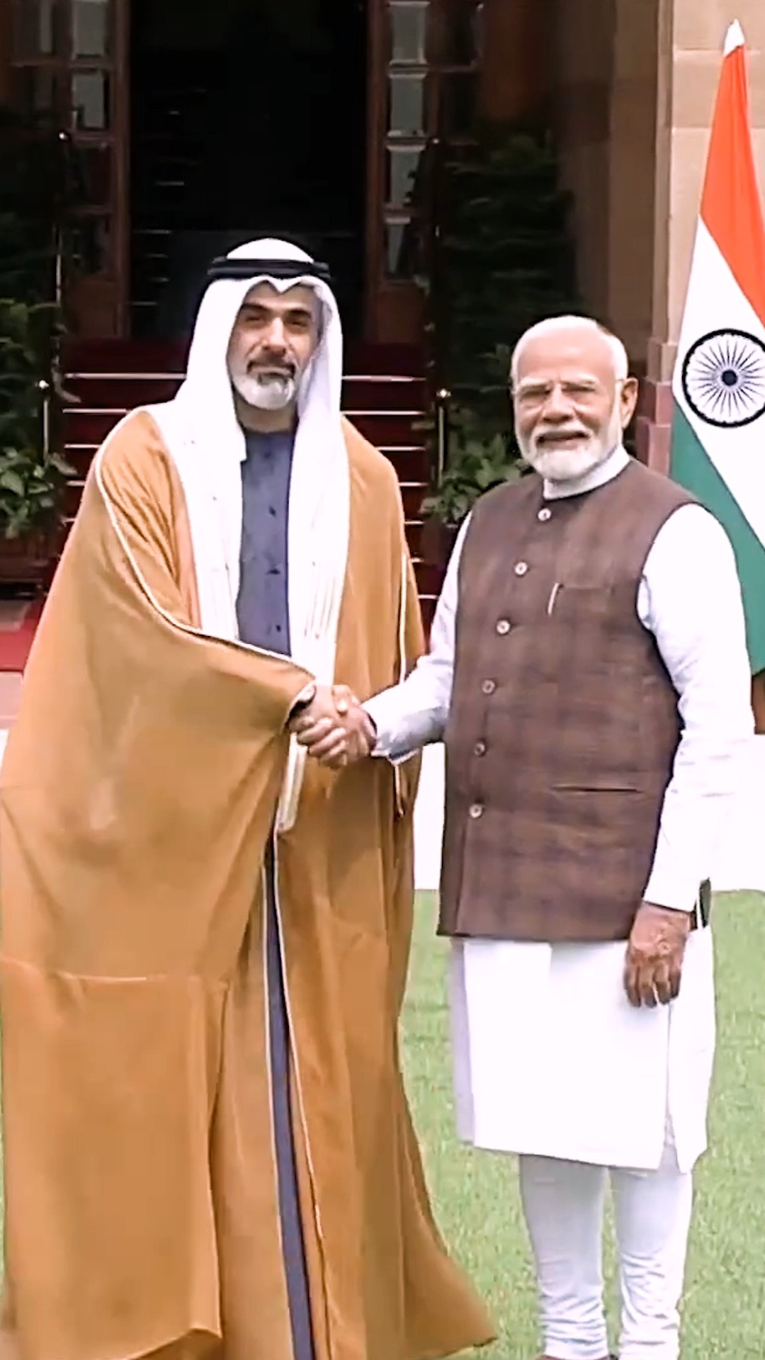 PM Modi meets Abu Dhabi Crown Prince in New Delhi | #shorts – YouTube