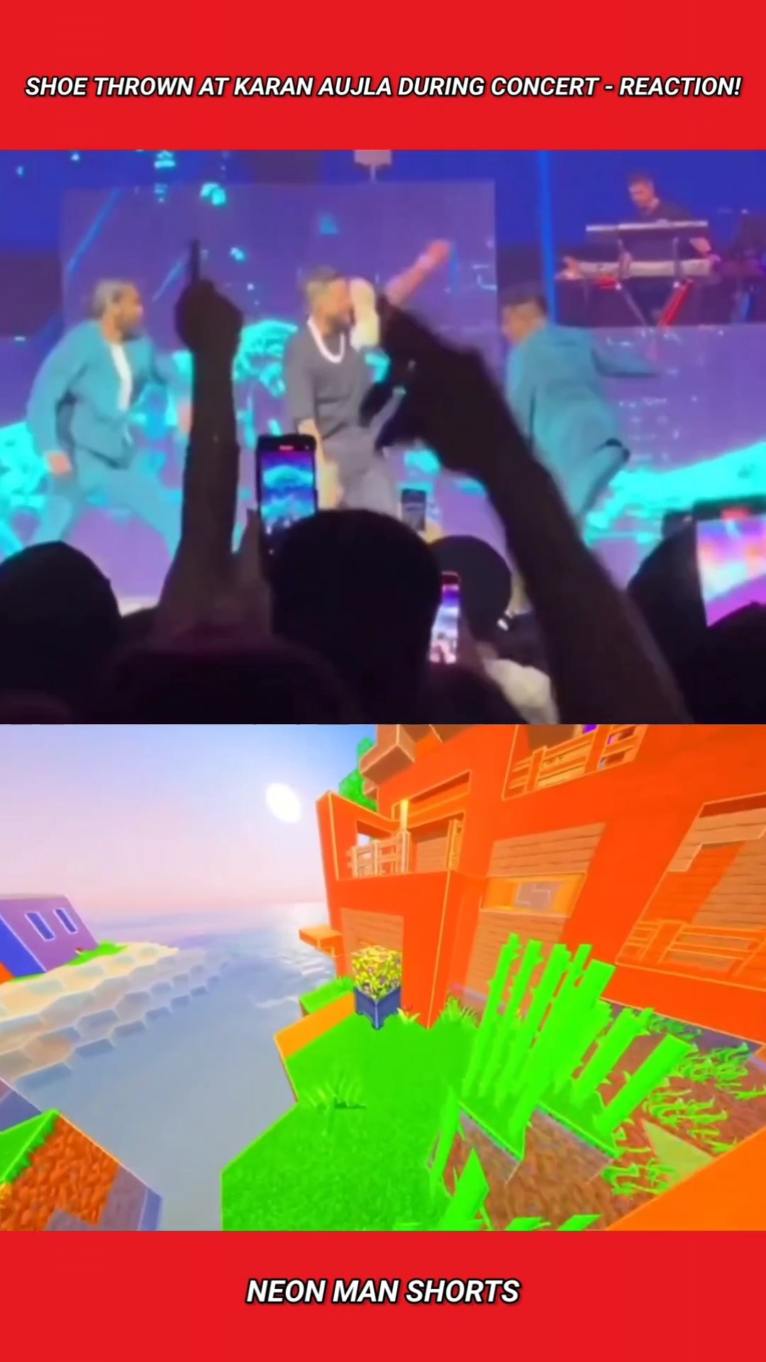 Shoe Thrown at Karan Aujla during Concert – Very Angry Reaction! 🤬 #shorts – YouTube