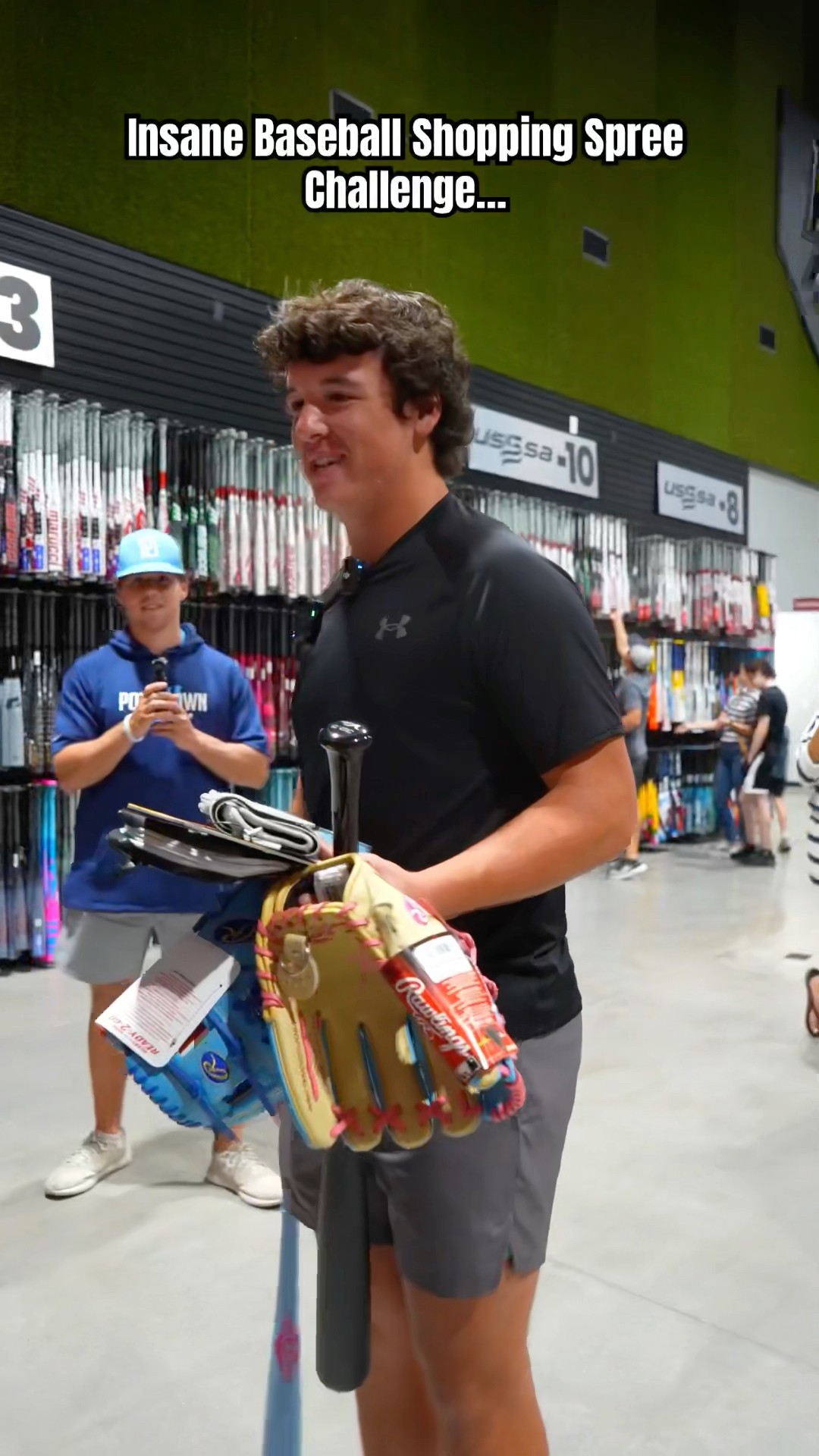 INSANE $1500 Baseball Shopping Spree CHALLENGE! #shorts – YouTube