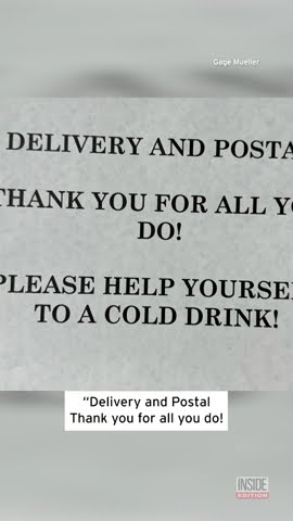 Delivery Driver Thrilled With Gatorade Gift #shorts – YouTube