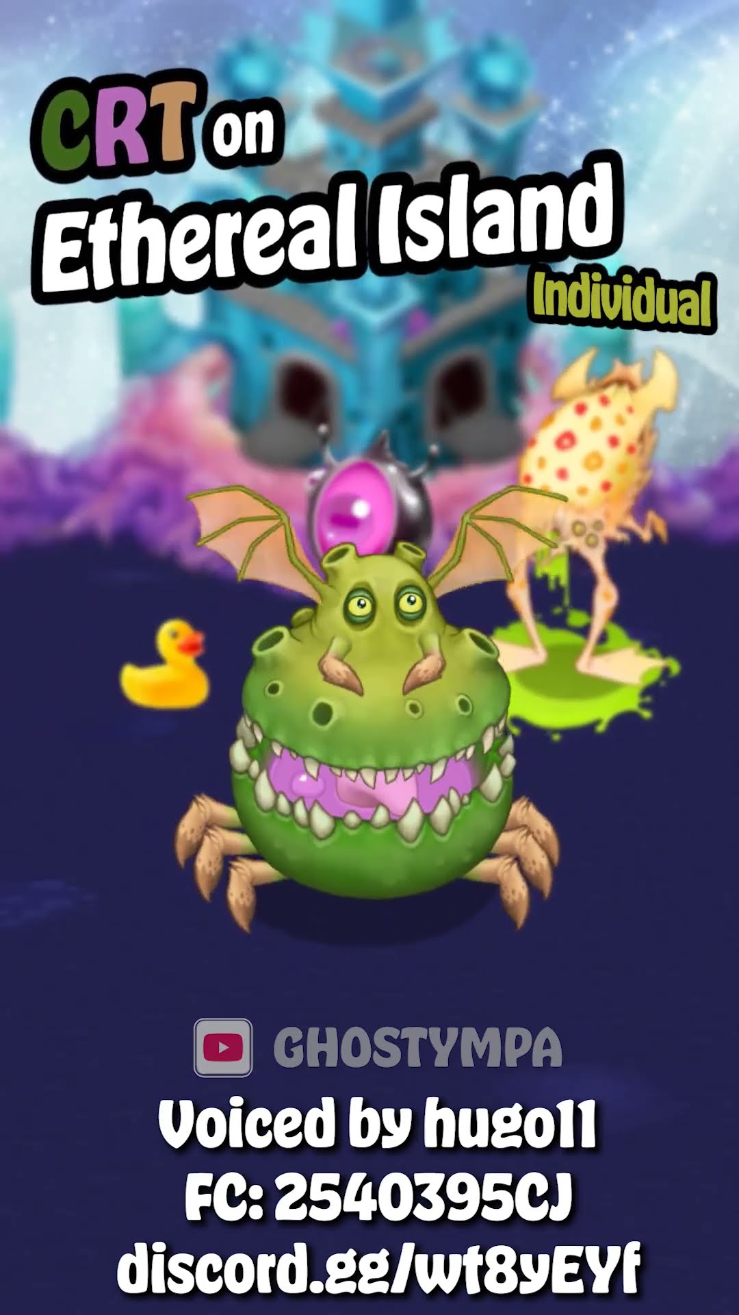 X'RT – Ethereal Island (Triple Ethereal) [My Singing Monsters] #shorts – YouTube