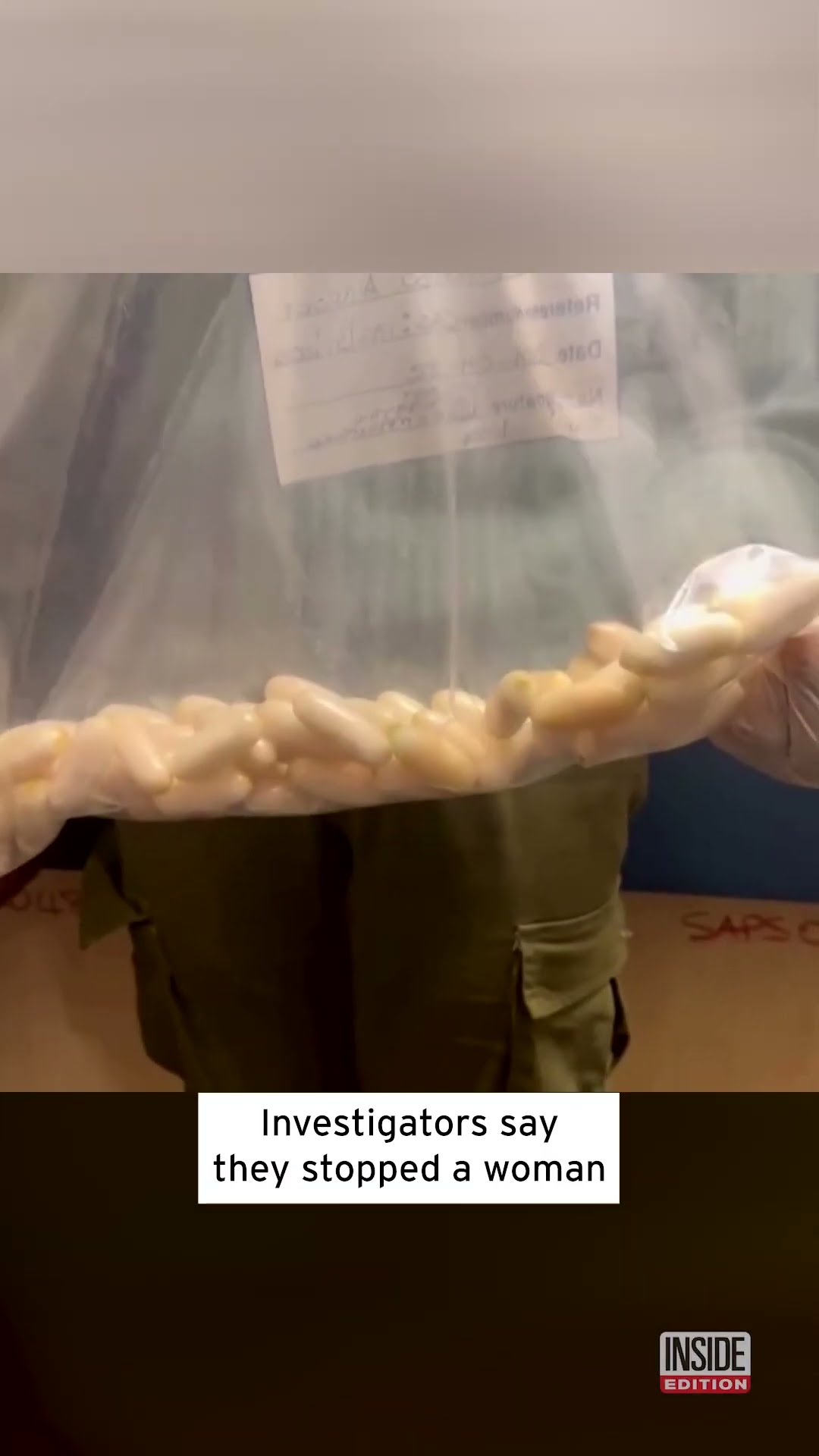 X-Ray Shows Suspected Drugs Inside Woman's Body: Cops #shorts – YouTube