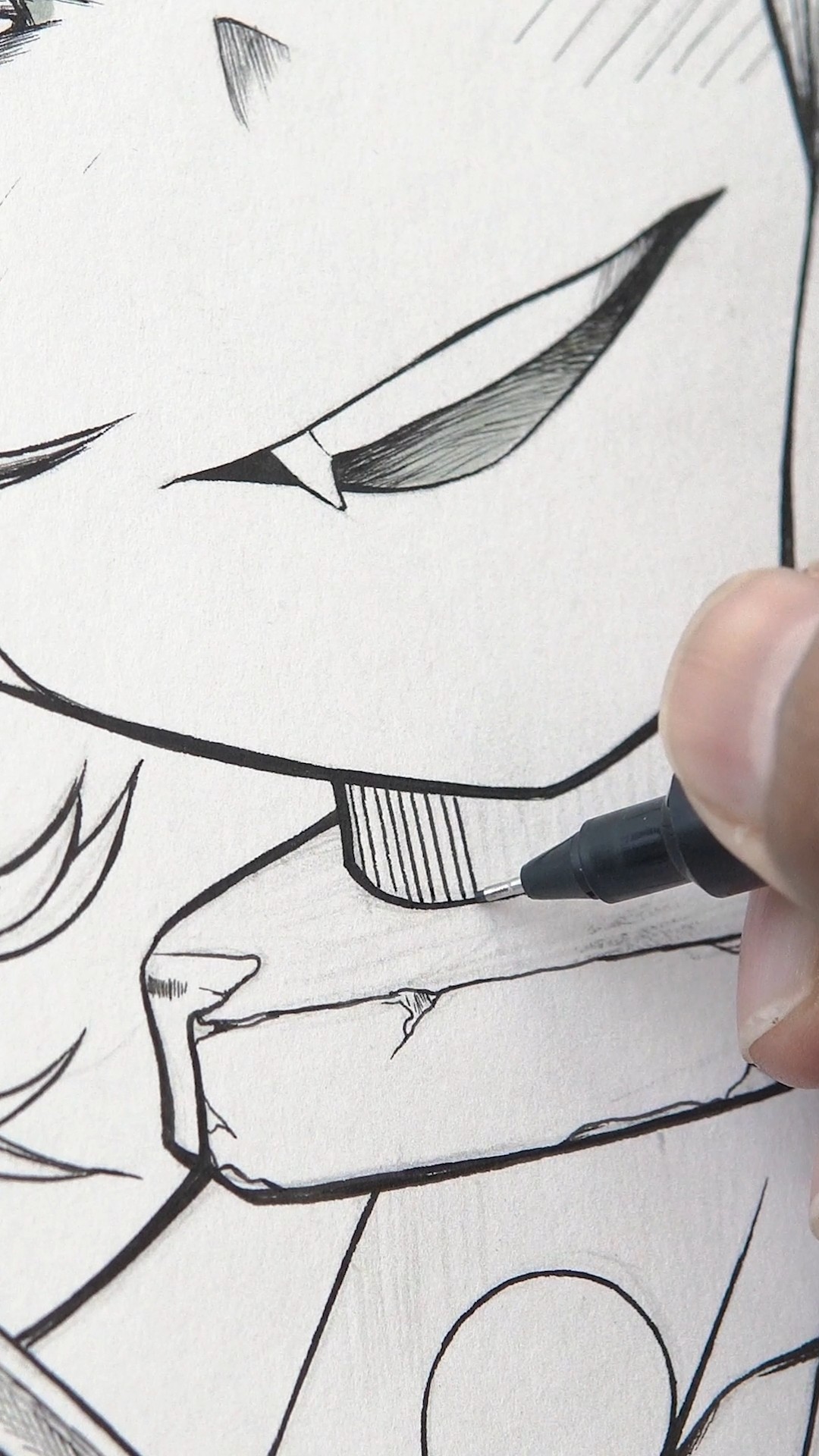 pen sketch / MANGA【イラストメイキング】#ヒロアカ #メイキング #アナログ #shorts – YouTube