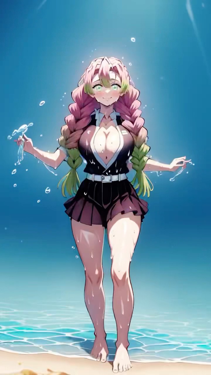 Caramelldansen : Mitsuri Version (甘露寺 蜜璃) #ai #anime #otaku #shorts #dance – YouTube