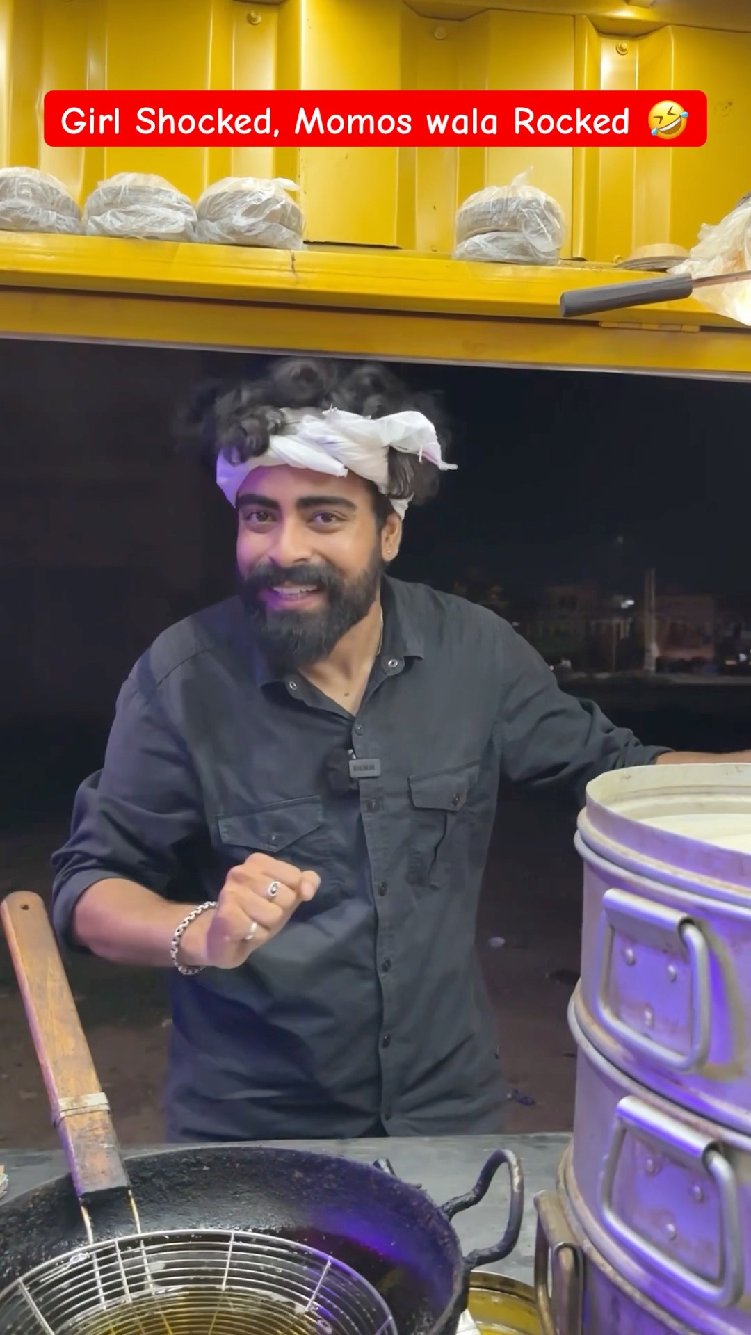 Momos wala Rocked, Girl Shocked 🤣 #shorts #comedy #teratrigun #funny #viralmomoswala – YouTube