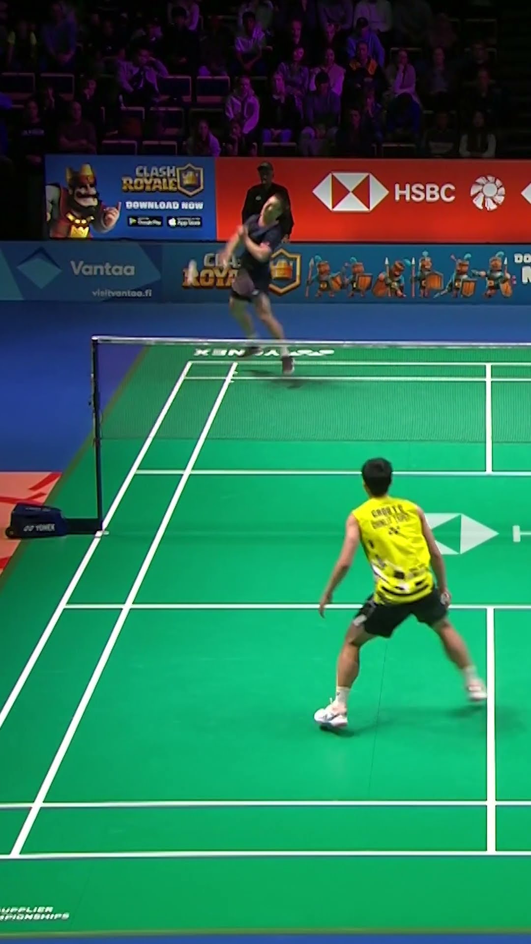 Lightning-fast reactions from Alex Lanier! #shorts #badminton #BWF – YouTube
