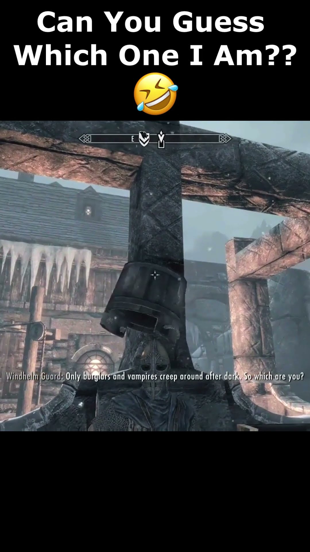 Can You Guess Which One I Am?? 🤣 #skyrim #skyrimanniversary #elderscrolls #shorts – YouTube