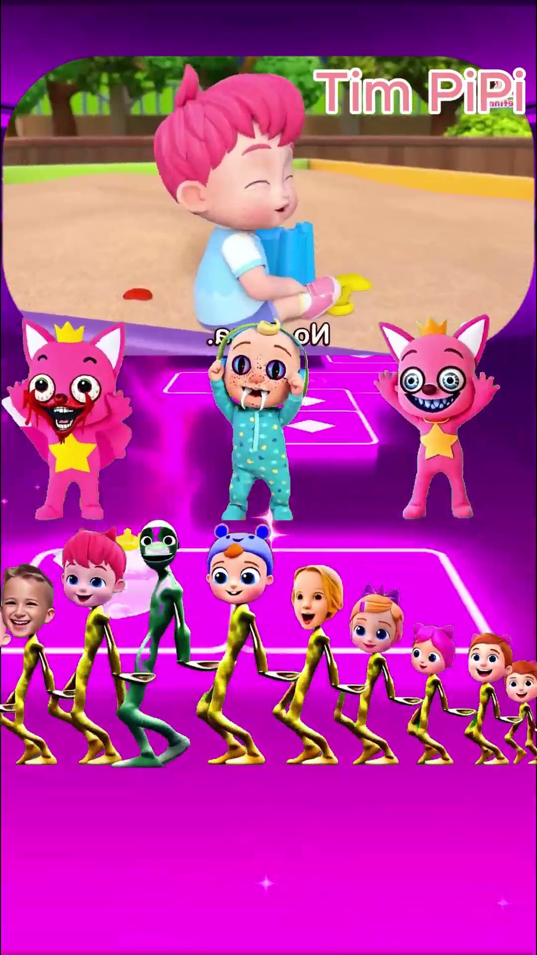 Bebefinn  – Dame Tu Cosita Coffin Dance Song Cover Tiles hop #shorts – YouTube