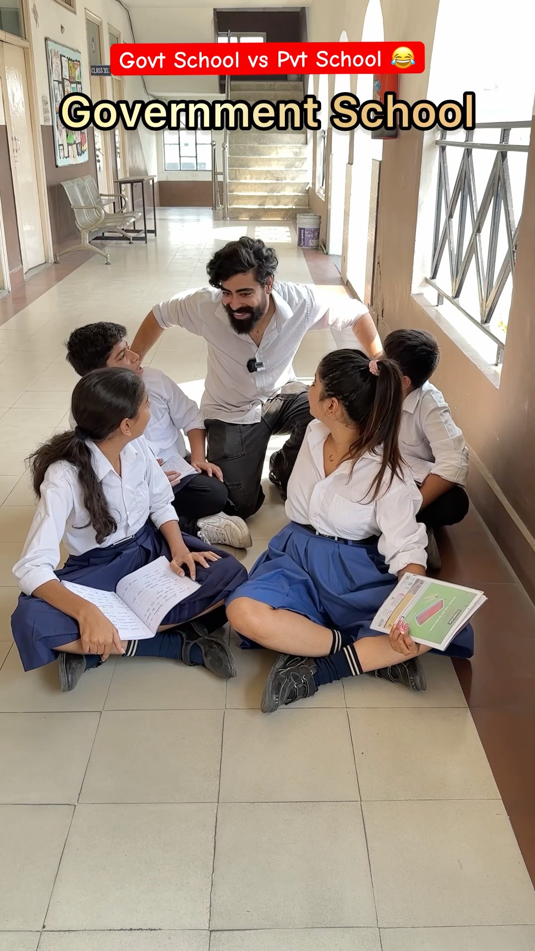 Government School vs Private School 🤣 #shorts #ytshorts #govtschool #privateschools #teratrigun – YouTube