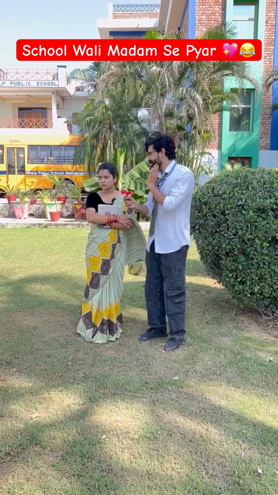 School Wali Madam se Pyar ❤️ #shorts #ytshorts #comedy #teachercrush #schoolcomedyvideo – YouTube
