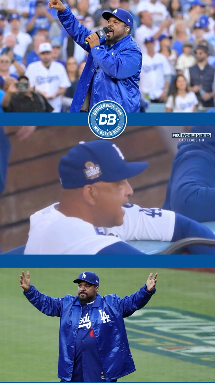 Dave Roberts raps during Ice Cube #WorldSeries concert #Shorts #DodgerStadium – YouTube