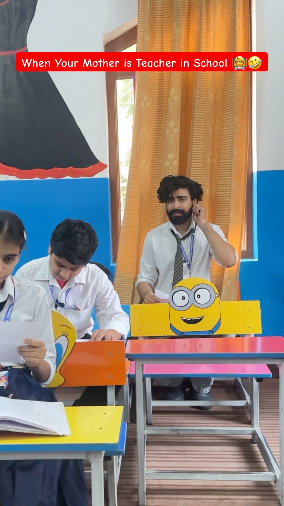 When Your Mother is Teacher in School 👩‍🏫🤣 #shorts #teratrigun #teachercomedy #teachermother – YouTube