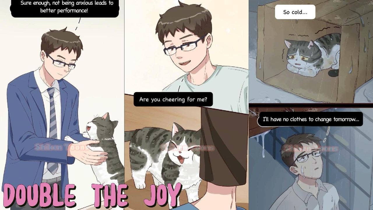Double the Joy #cat #animation #shorts – YouTube