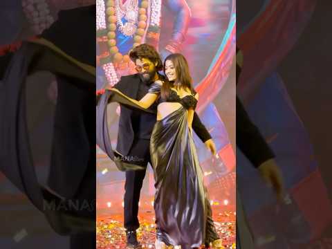 Allu Arjun & Rashmika Dance On Stage 👌🔥 #shorts #pushpa2 – YouTube
