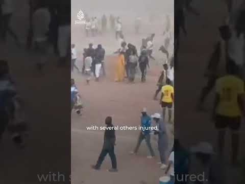 Tragedy strikes Guinea football match, stampede kills dozens | AJ #shorts – YouTube