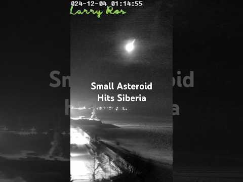 Small Asteroid Hits Siberia #shorts #science #space #milkyway – YouTube