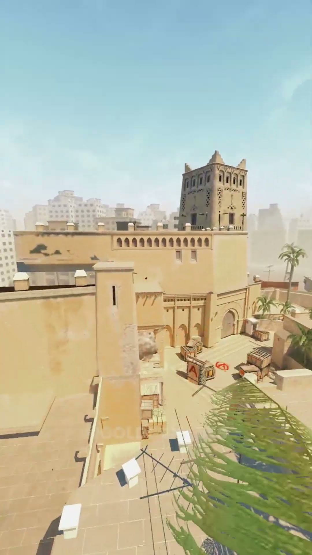 GIANT PALACE SMOKE ON MIRAGE #shorts #cs2 – YouTube