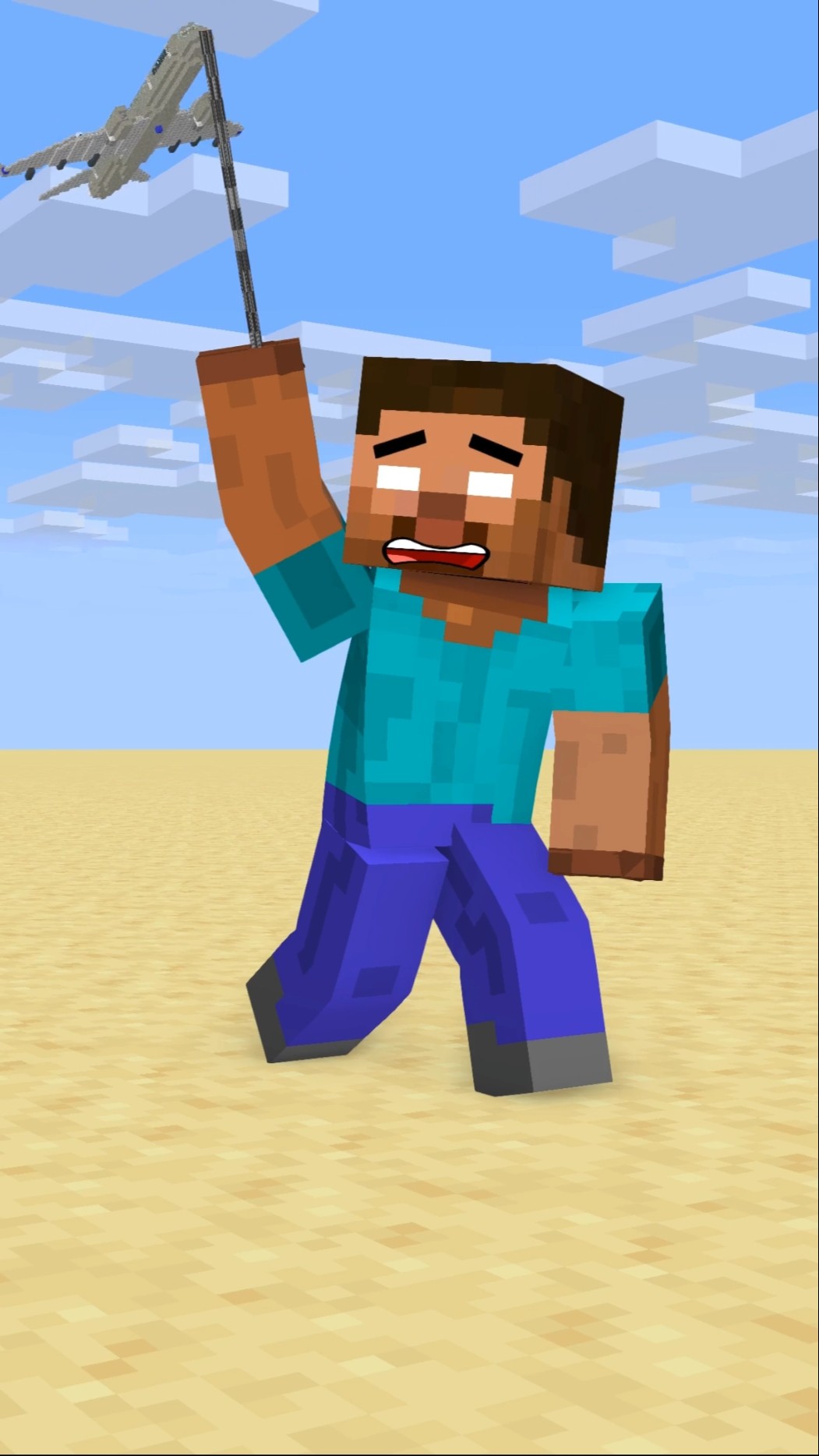 HELP Herobrine To Power Up And Pull A Heavy Object #friendship #shorts #trending #anime – YouTube