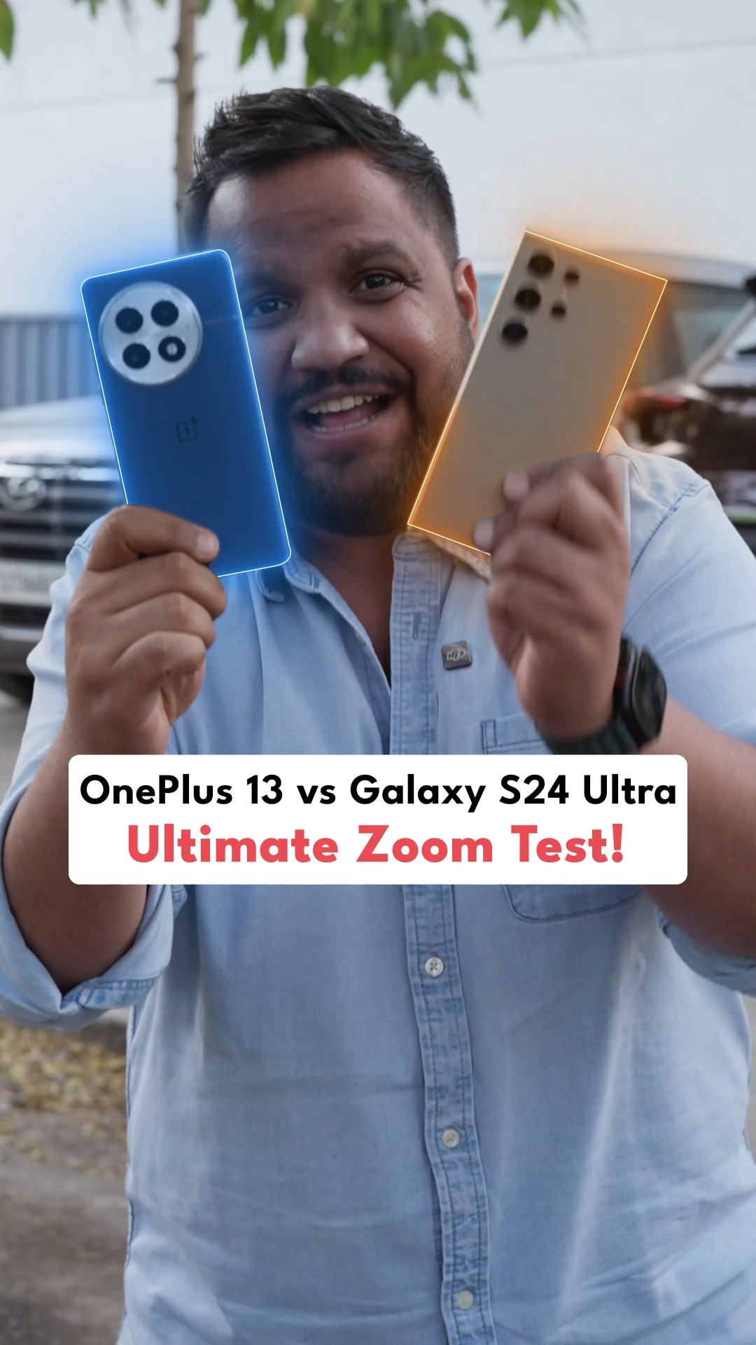 OnePlus 13 vs Samsung Galaxy S24 Ultra – Ultimate Zoom Test 😱 #shorts – YouTube